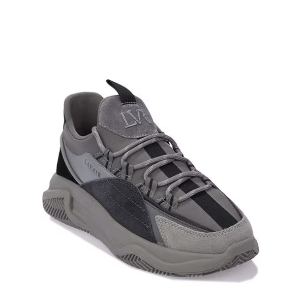 Lavair Creator Mens Chunky Trainers Grey Designer UK 6/EU 40