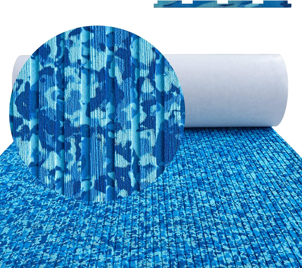 Boat Deck Flooring EVA Foam Non Slip Self Adhesive Camo Kayak Yacht 240x115CM