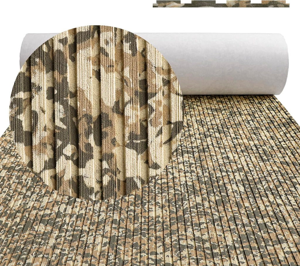 Boat Deck Flooring EVA Foam Non Slip Self Adhesive Camo Kayak Yacht 240x115CM