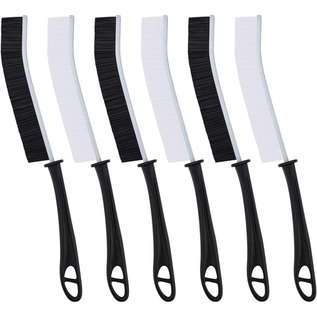 Crevice Cleaning Brush Set Hard Bristle for Grout Kitchen Bathroom 6pcs FOOGWEE