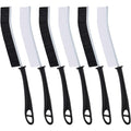 Crevice Cleaning Brush Set Hard Bristle for Grout Kitchen Bathroom 6pcs FOOGWEE