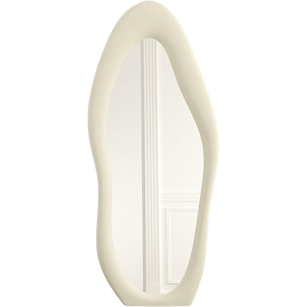 Wavy Full Length Mirror 168x68cm Floor Standing Arched Asymmetrical CEIEVER