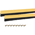 Door Brush Bottom Sweep 47 Inch H Shape Aluminum Base PP Brush 2PCS