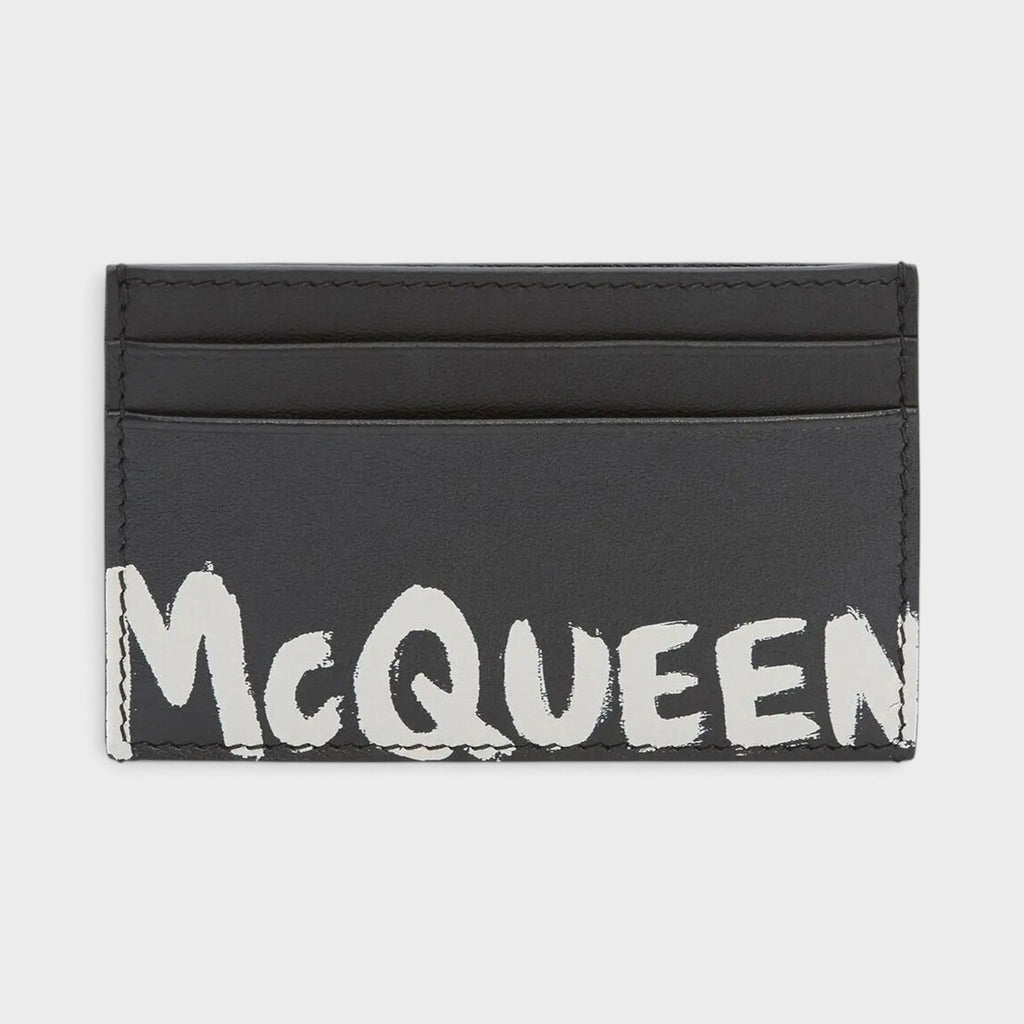 Graffiti Card Holder Black