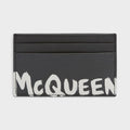 Graffiti Card Holder Black