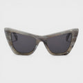 Cat Eye Tinted Sunglasses Grey