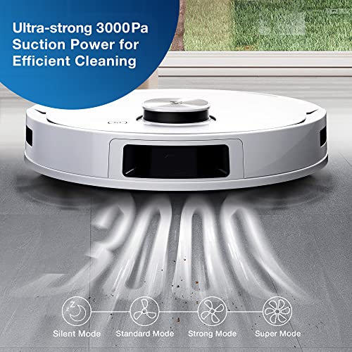Robot Vacuum Cleaner Without Mop 3000Pa TrueMapping 3D ECOVACS