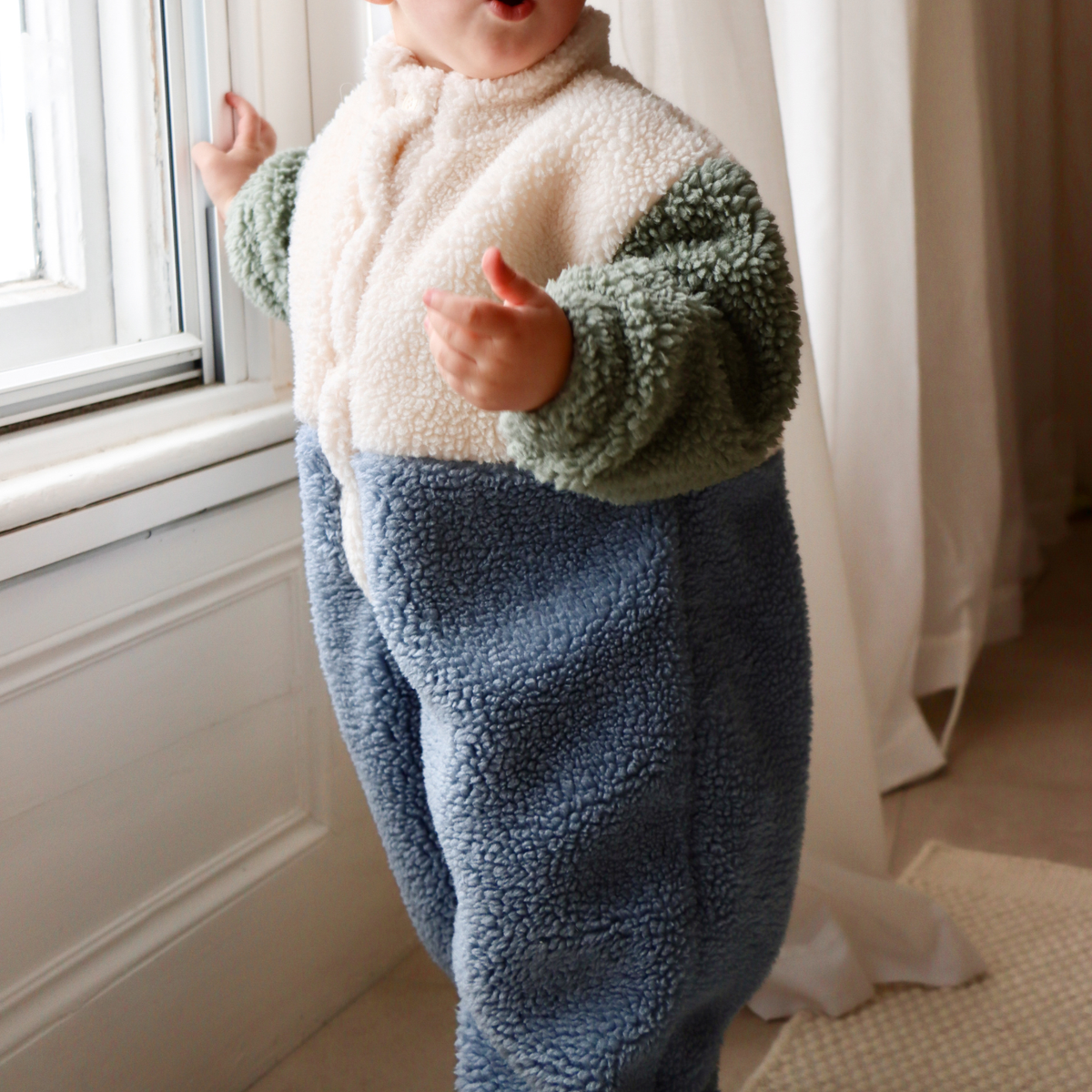 Flossie Fleece Romper