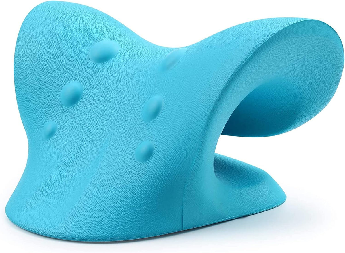 Neck and Shoulder Relaxer Cervical Traction Pillow Memory Foam RESTCLOUD