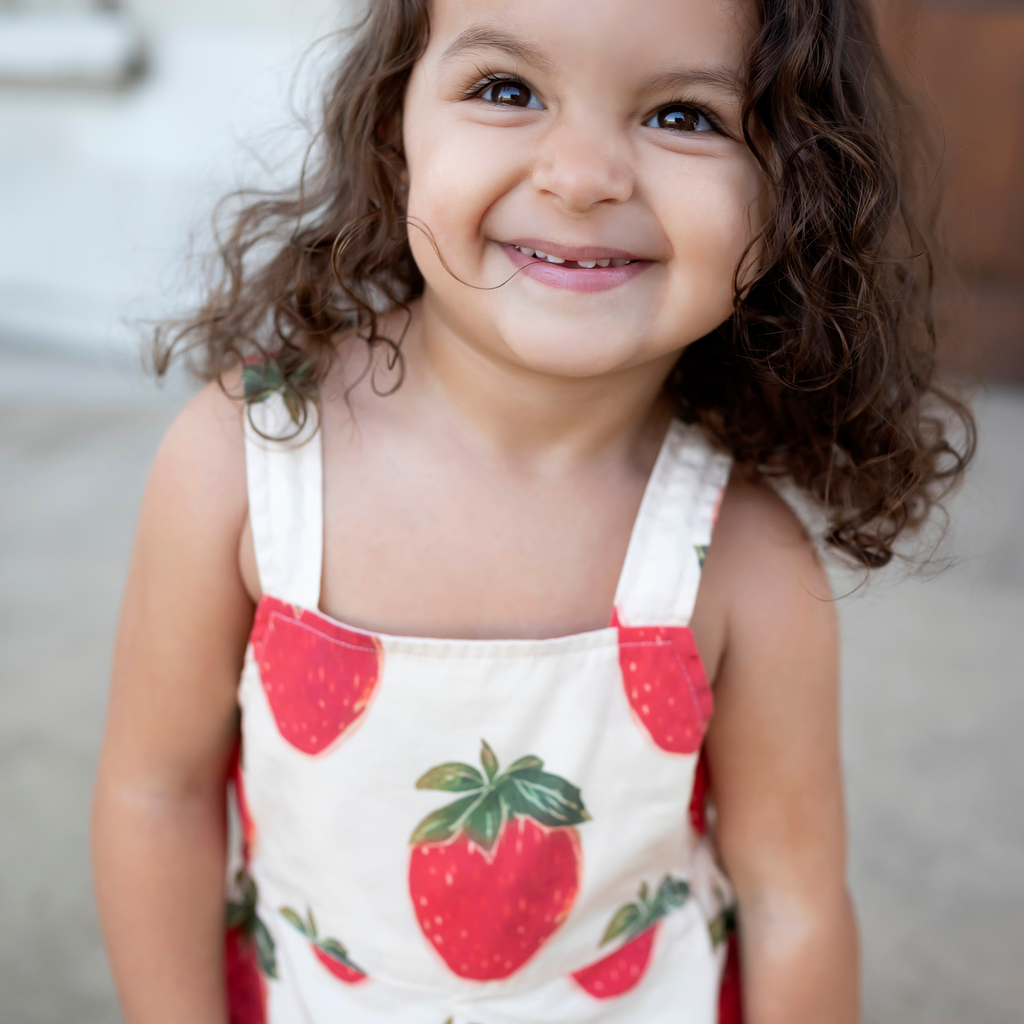 Strawberry Dungarees