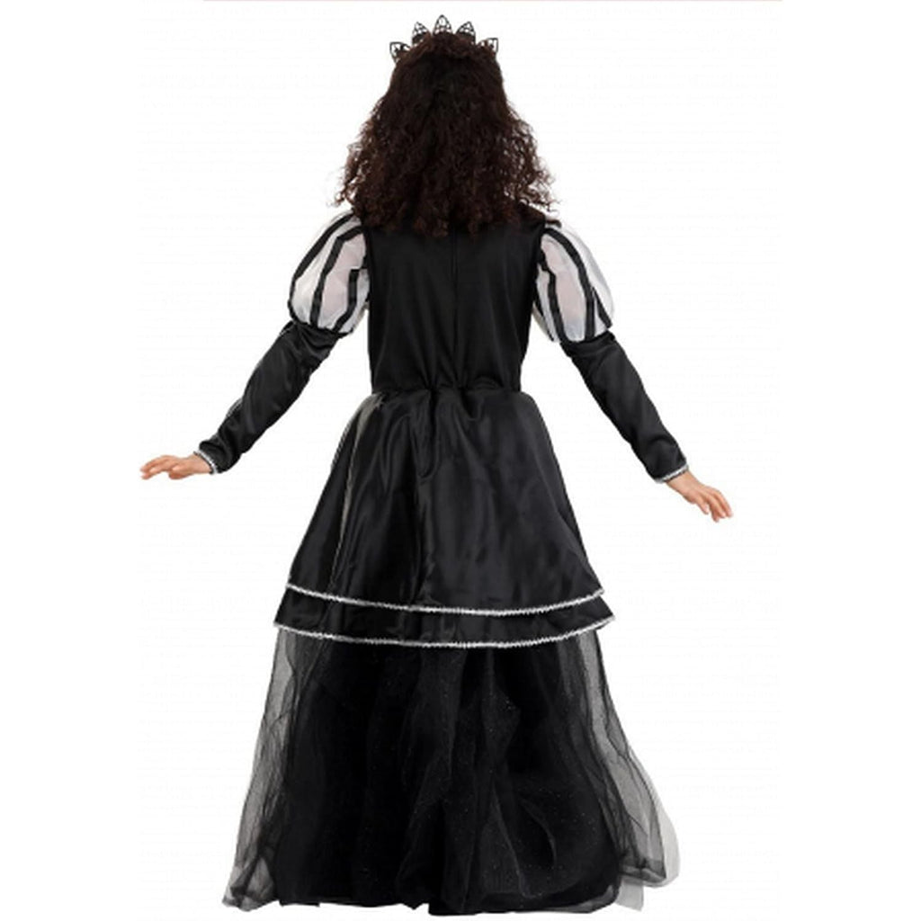 Girls Skeleton Princess Fancy Dress Costume Scary Halloween Forever Young