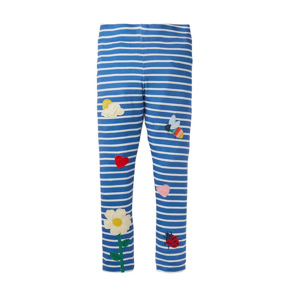 Baby Cotton Leggings - Thin Knitted Trousers for Spring, Summer and Autumn