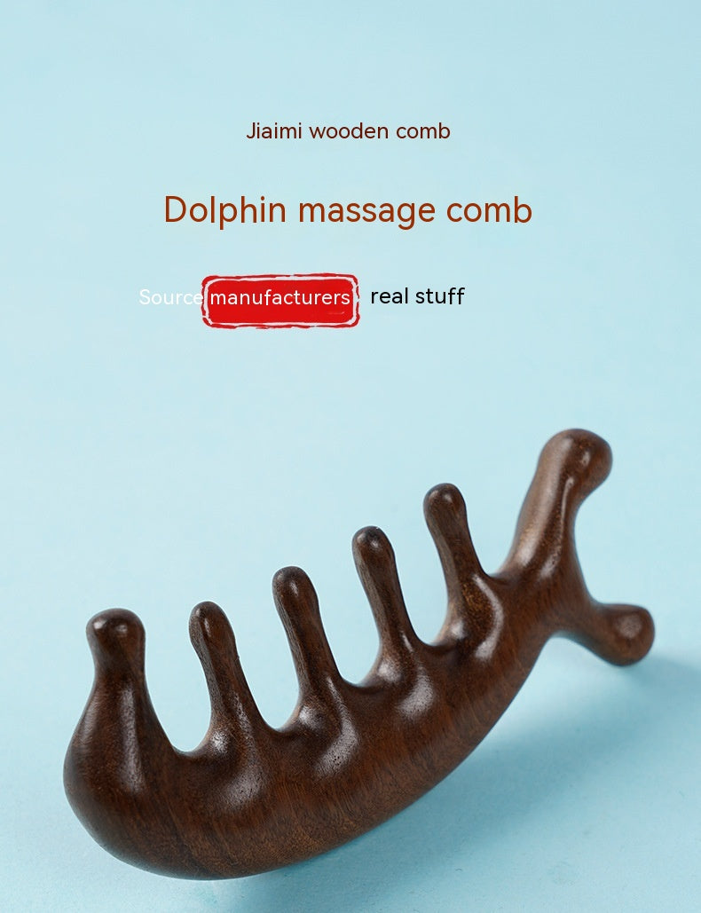 Unisex Five Teeth Massage Comb