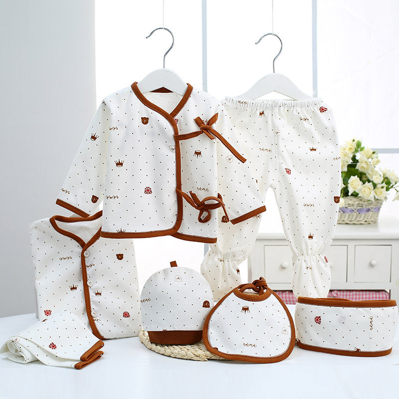 Cotton Newborn Baby Clothes Set - Soft Unisex Outfit