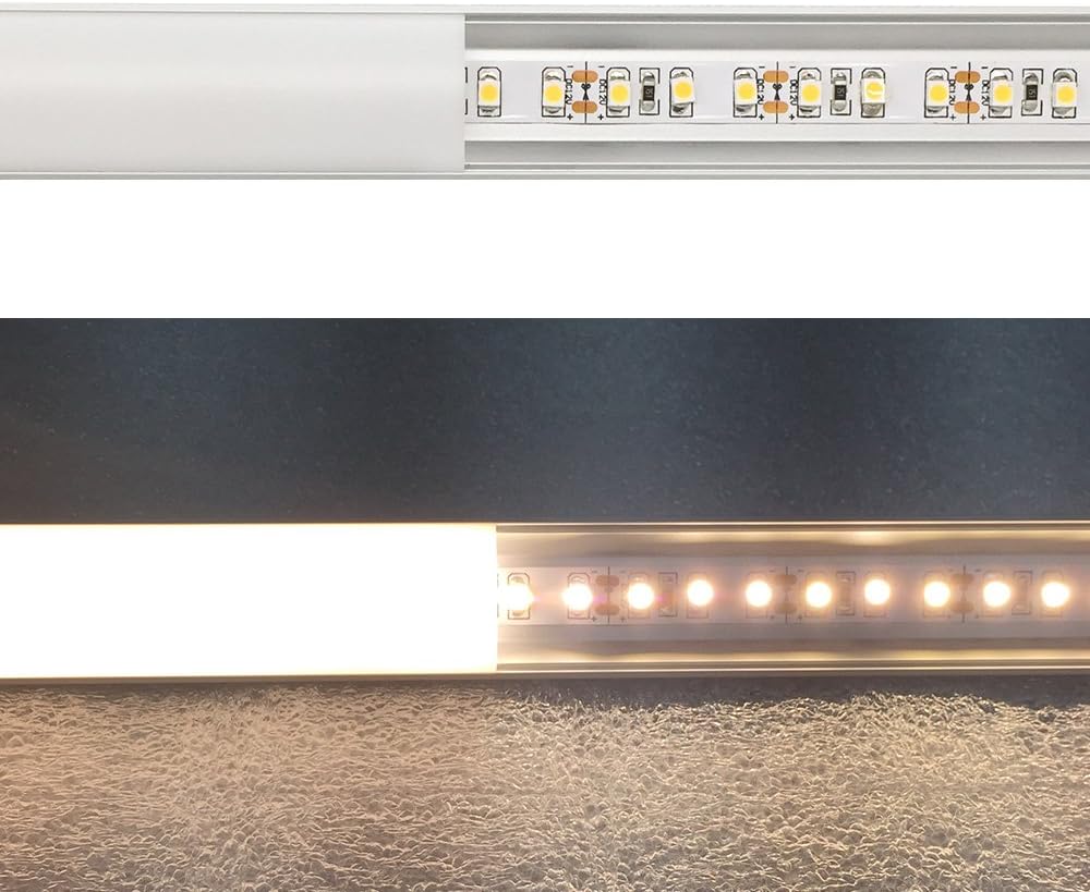 LED Aluminium Profile V Shape 1m 5 Pack Silver LED Strip Channel LightingWill