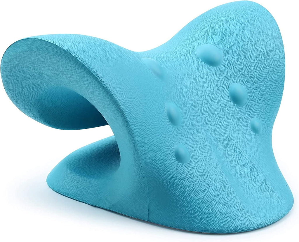 Neck and Shoulder Relaxer Cervical Traction Pillow Memory Foam RESTCLOUD