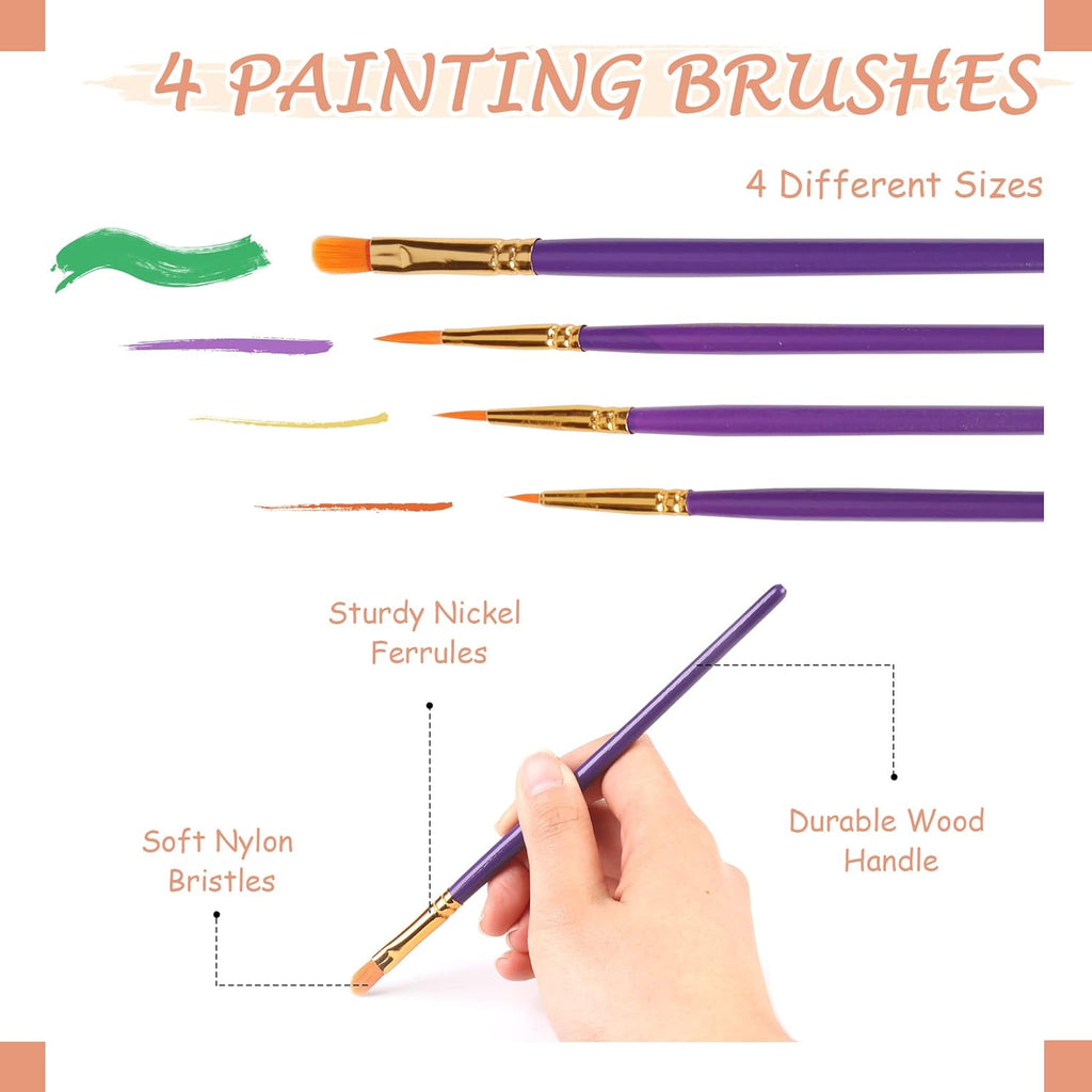 Paint by Numbers Adults Kids Sunset 40x50cm Canvas DIY Painting Kit