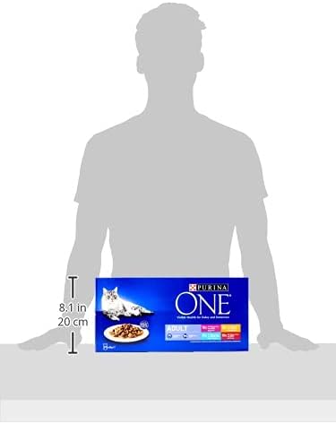 PURINA ONE Mini Fillets Mixed Selection in Gravy Adult Wet Cat Food 40x85g
