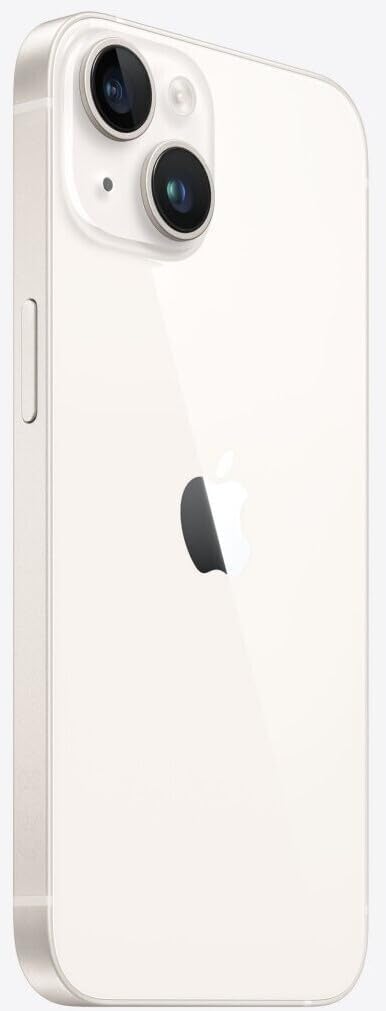 Apple iPhone 14, 128GB, Starlight (Renewed)