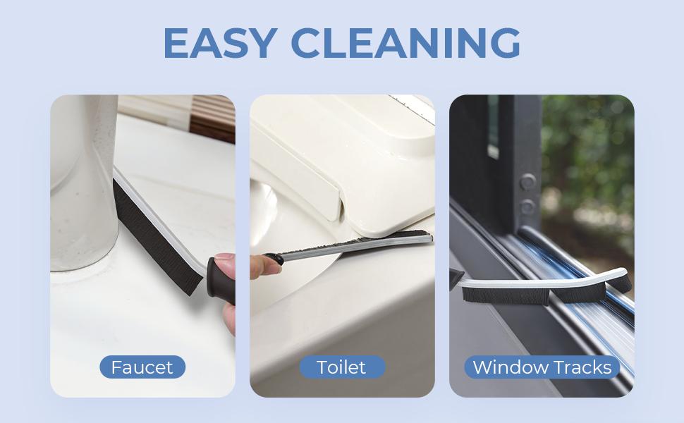 Crevice Cleaning Brush 6 Pack Hard Bristle Gap Cleaner Set Magic Brush Cleangor