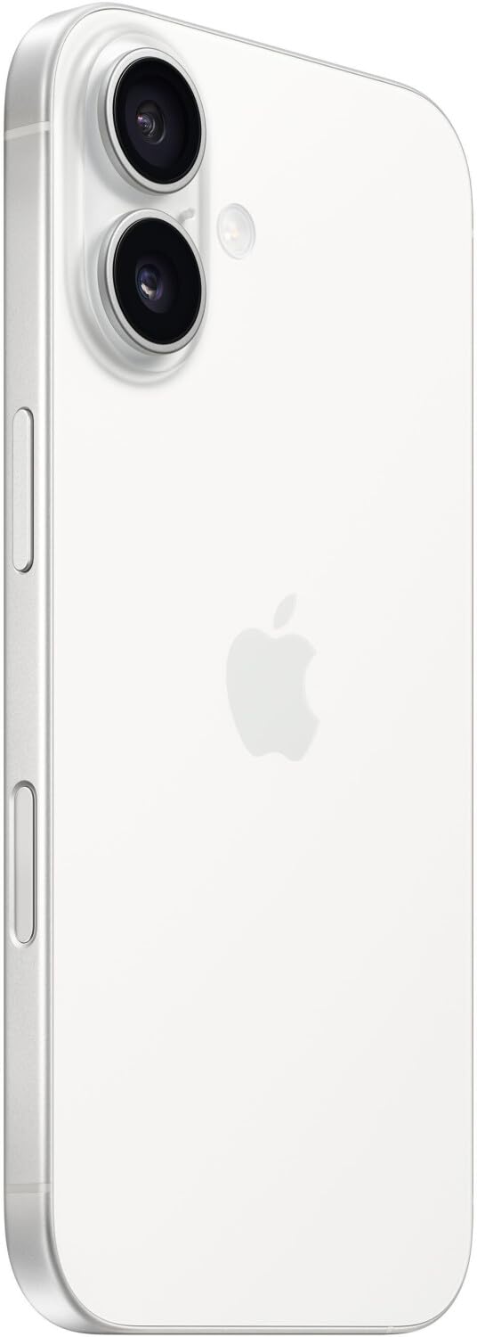Apple iPhone 16, 128GB, Black (Renewed)