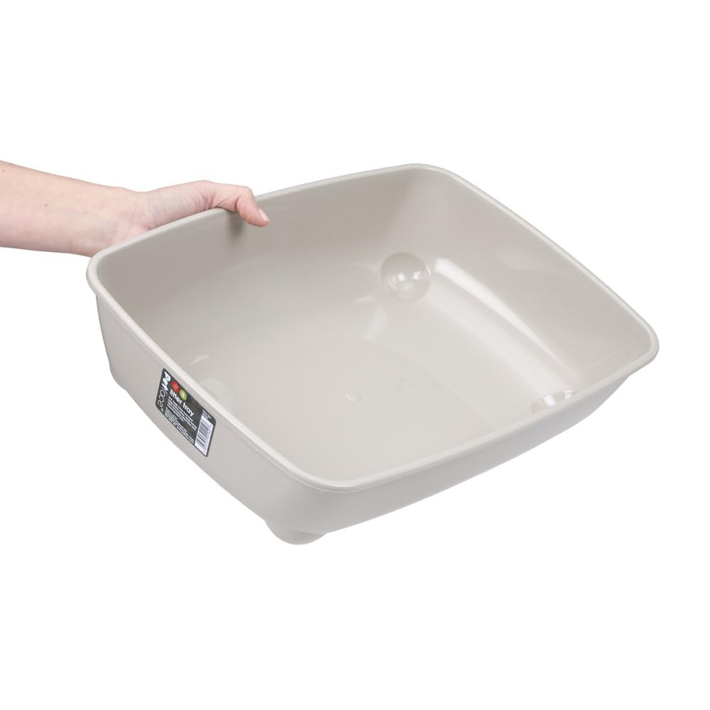 Petface Cat Litter Tray, Shallow Sides, 37 cm (Pack of 1)