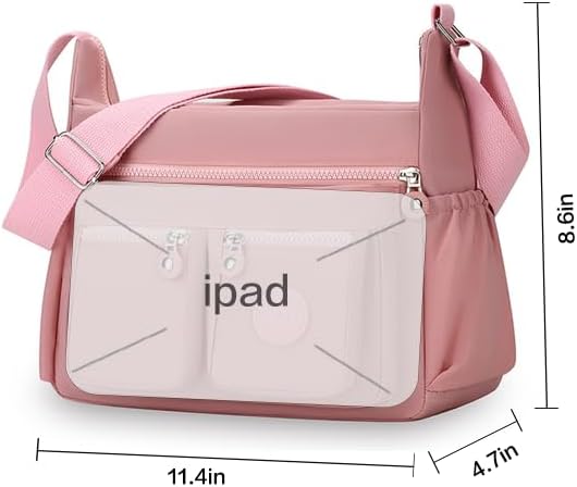 Crossbody Bags for Women Shoulder Handbag Roomy Multiple Pockets Bag Ladies Crossbody