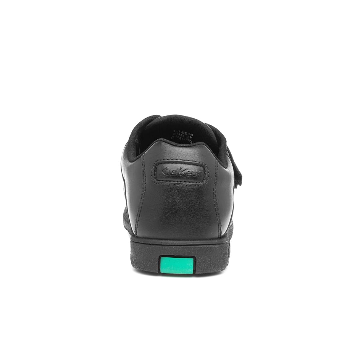 Kickers Fragma Boys Lace Up School Shoe in Black