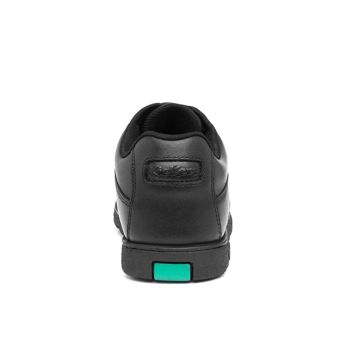 Kickers Fragma Boys Lace Up School Shoe in Black
