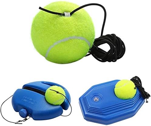 3 Pcs Tennis Trainer Ball, Training replacement Balls with String, Rebound Ball with Cord ideal for indoor and outdoor tennis practice with a bounce ball-durable
