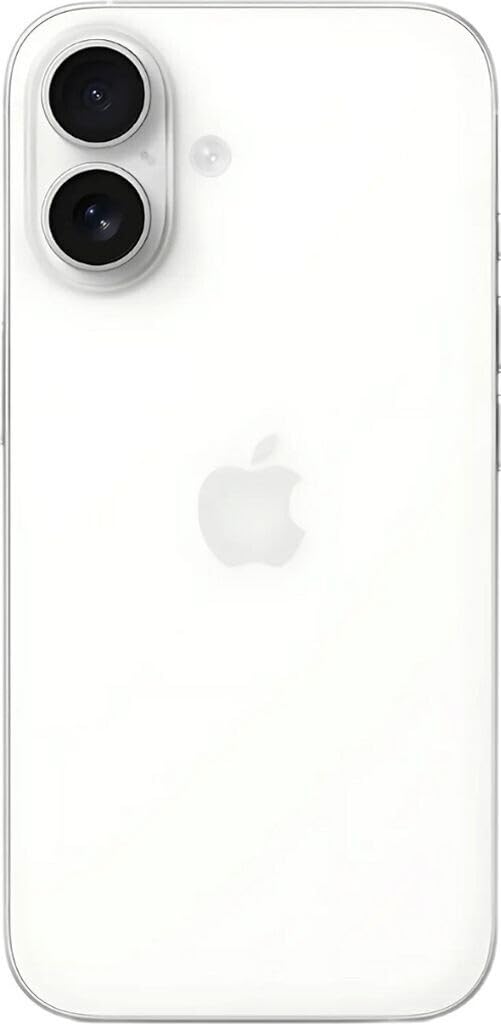 Apple iPhone 16, 128GB, Black (Renewed)