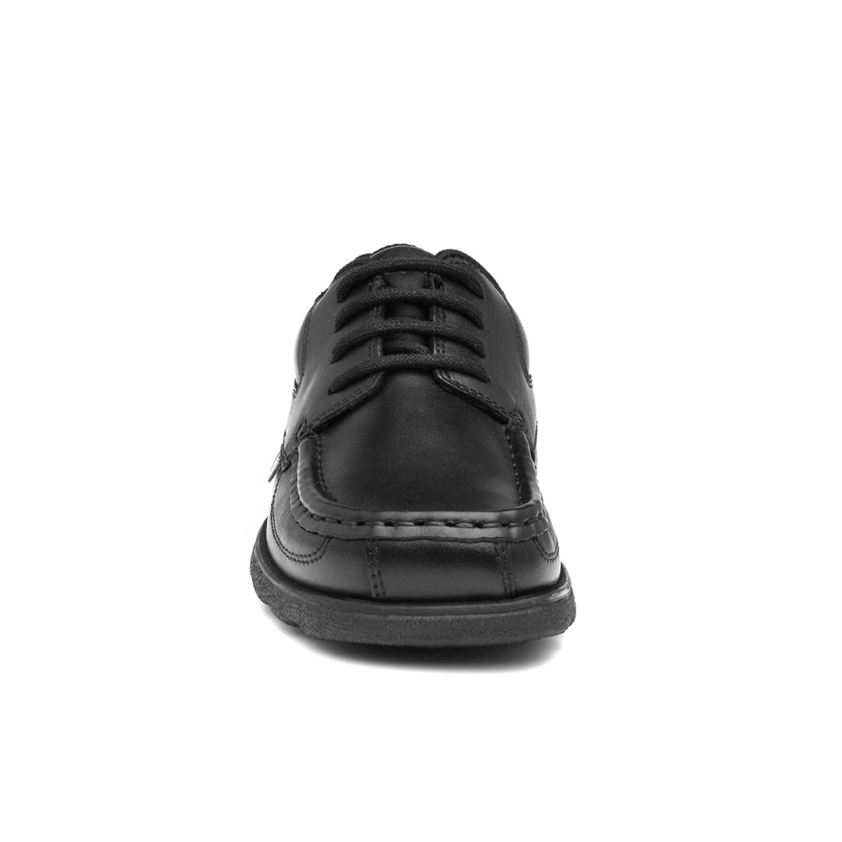 Kickers Fragma Boys Lace Up School Shoe in Black