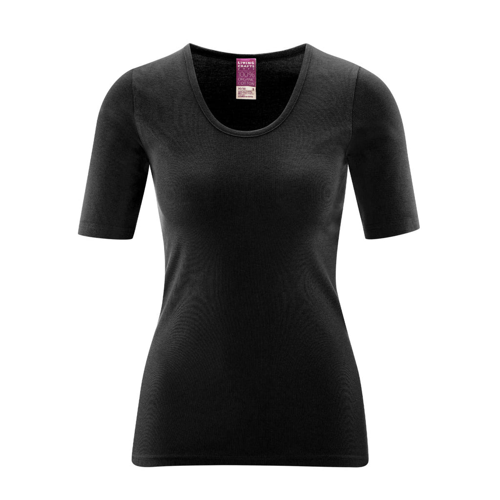 Organic Cotton Base Layer T-shirt: Womens