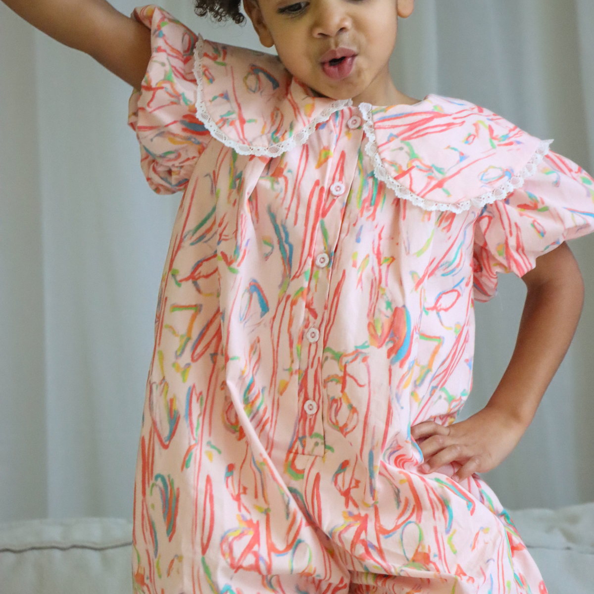 Sunset Muse Romper