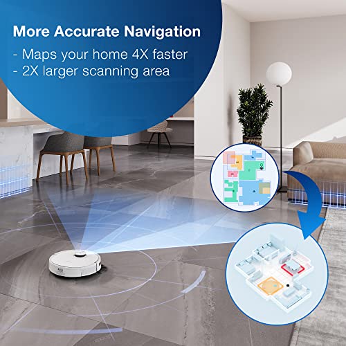 Robot Vacuum Cleaner Without Mop 3000Pa TrueMapping 3D ECOVACS