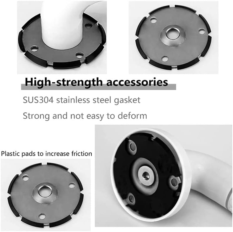 Bathroom Grab Rail Non Slip Safety Handle Bath Shower Support Bar
