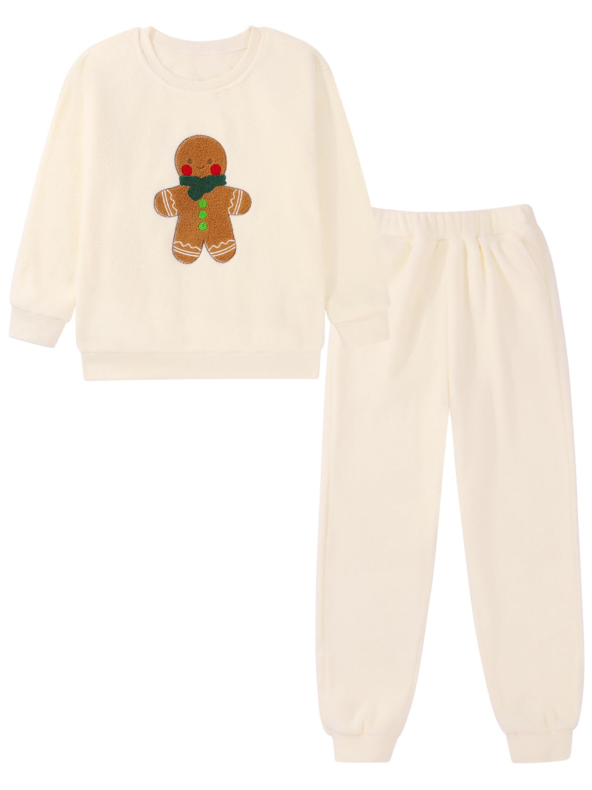 URMAGIC Girls' 2-piece Outfits Clothes Pants Tops Set Sweatpant Sweatshirt