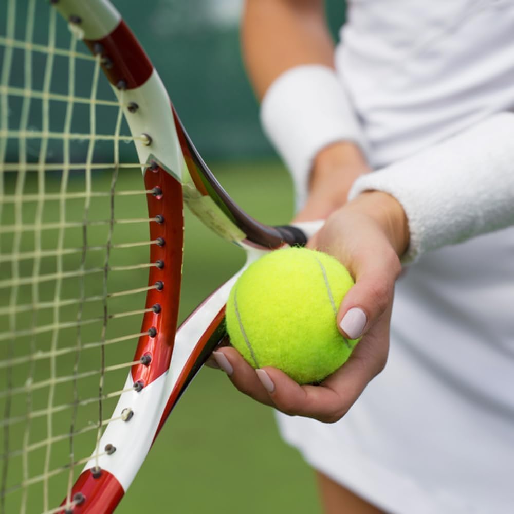 3 Pack Multi-Use Tennis Balls with Mesh Carry Pouch