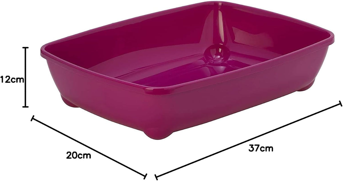 Petface Cat Litter Tray, Shallow Sides, 37 cm (Pack of 1)