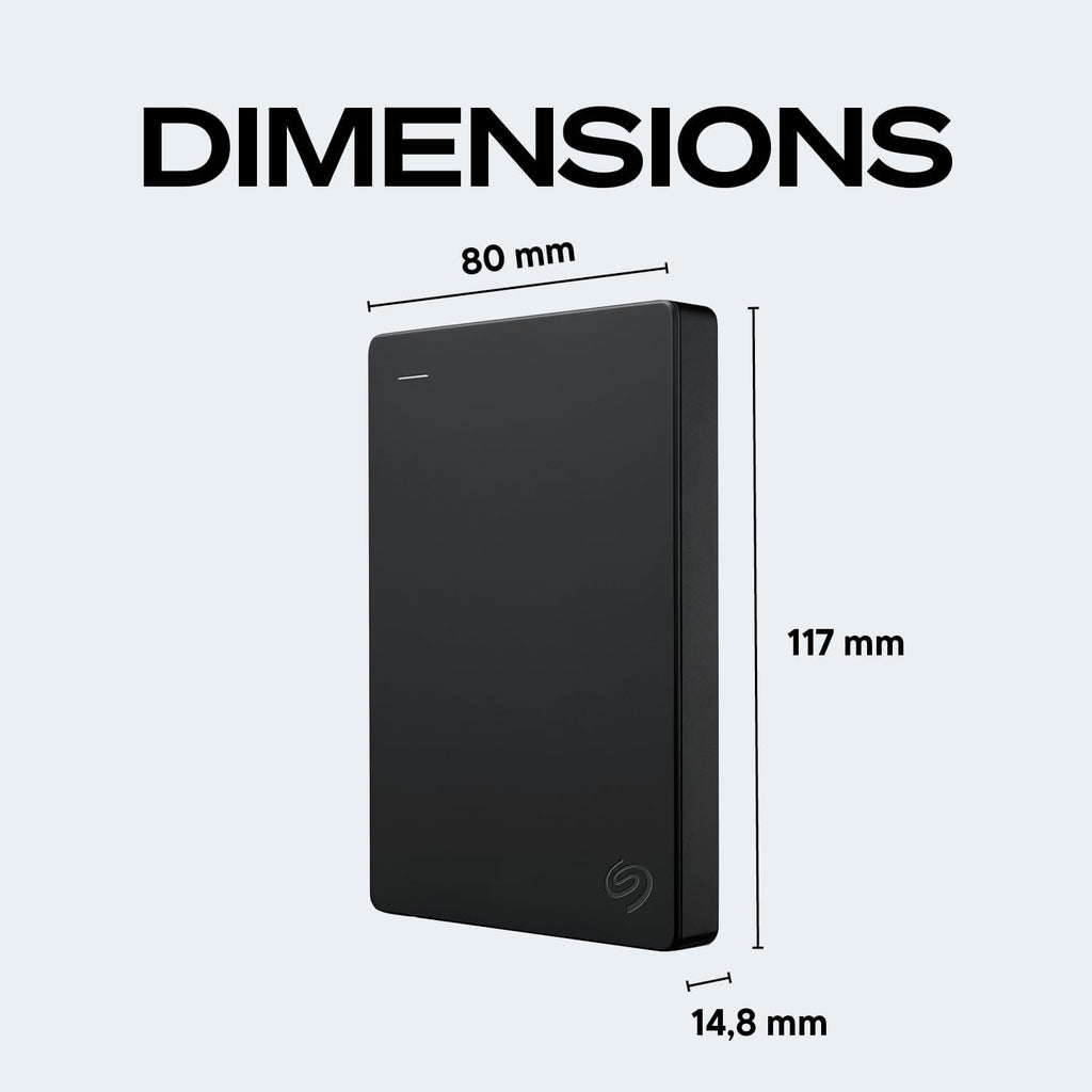 Seagate 2TB Portable Hard Drive | USB 3.0 (STGX2000400)