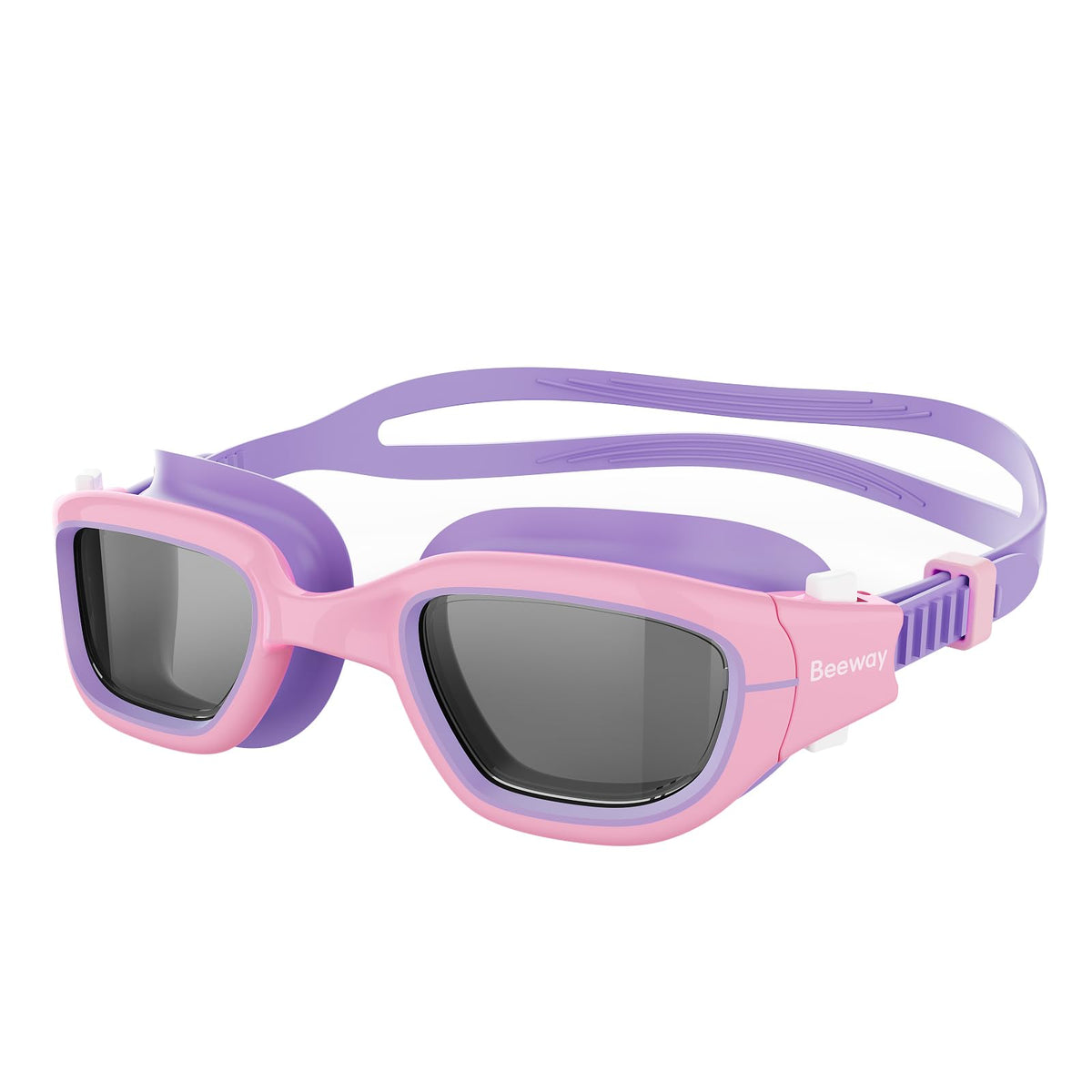BEEWAY Kids Swimming Goggles for Boys Girls Age 6-14 Anti Fog & Leak Proof