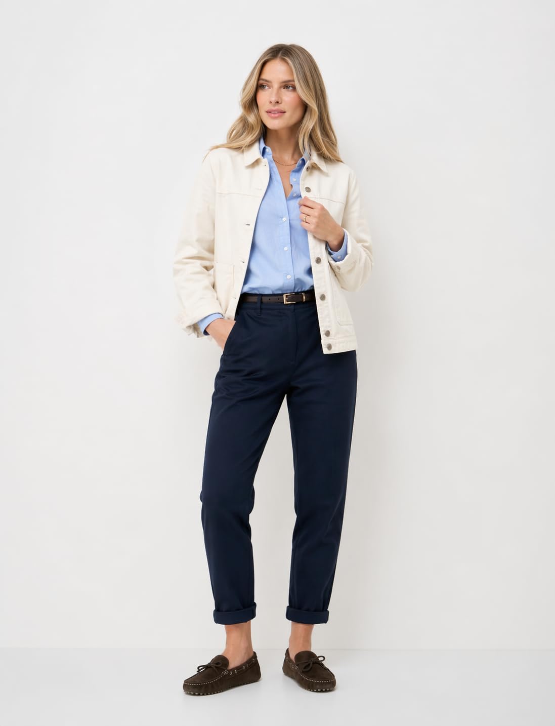 UC Ex High Street Brand Summer Denim Jackets Women, Ladies Button Up Jean Jacket