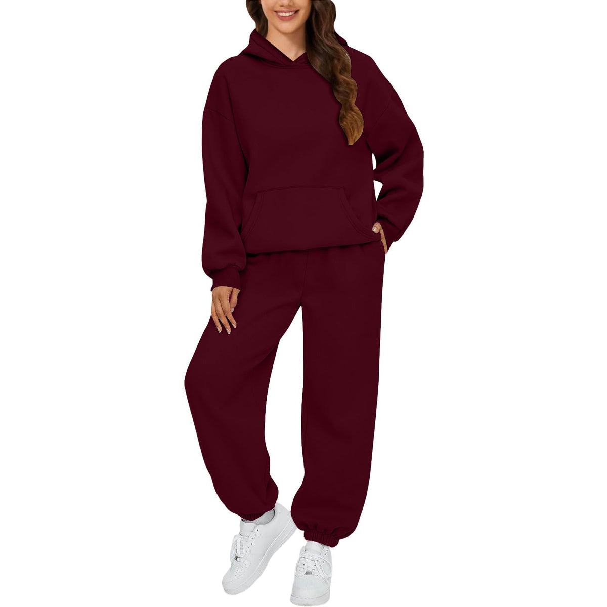 Women's 2 Piece Tracksuit Set Long Sleeve Top Trousers