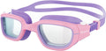 BEEWAY Kids Swimming Goggles for Boys Girls Age 6-14 Anti Fog & Leak Proof