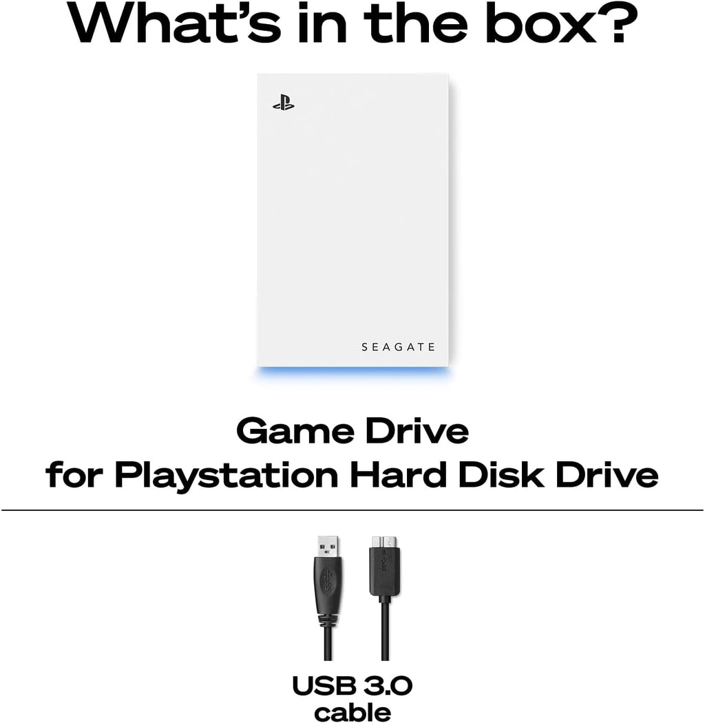 Seagate 2TB Game Drive for PlayStation | USB 3.0 (STLV2000202)