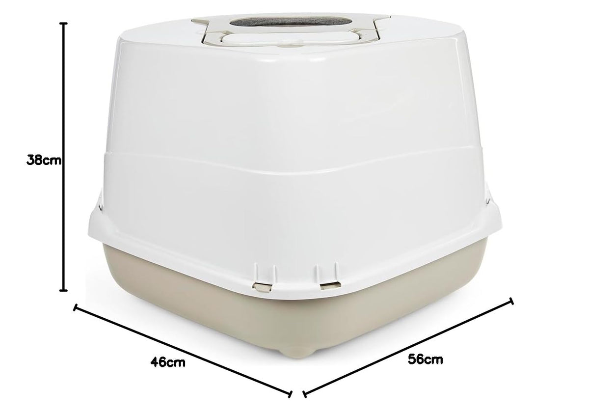 Petface Cat Litter Tray, Shallow Sides, 37 cm (Pack of 1)