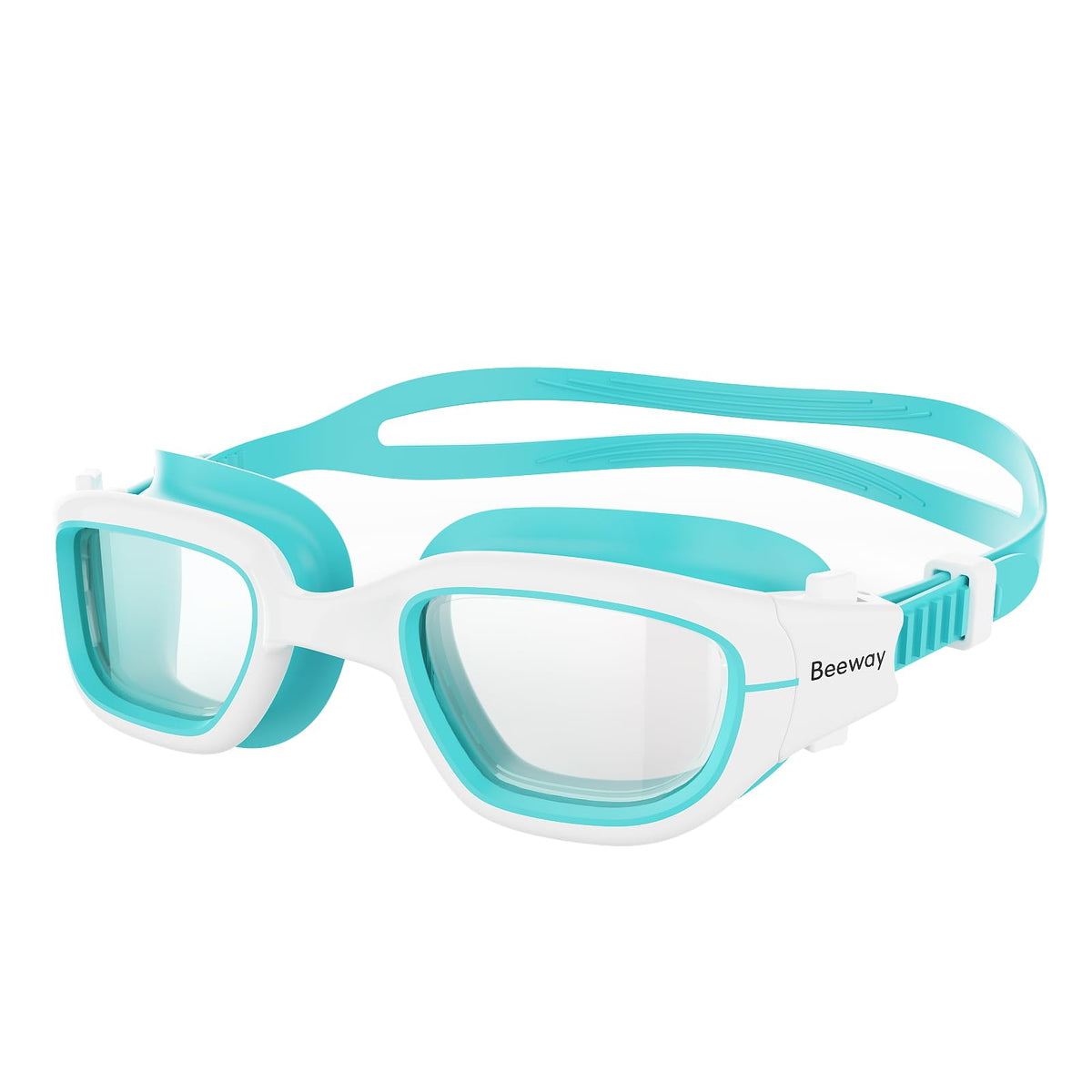 BEEWAY Kids Swimming Goggles for Boys Girls Age 6-14 Anti Fog & Leak Proof