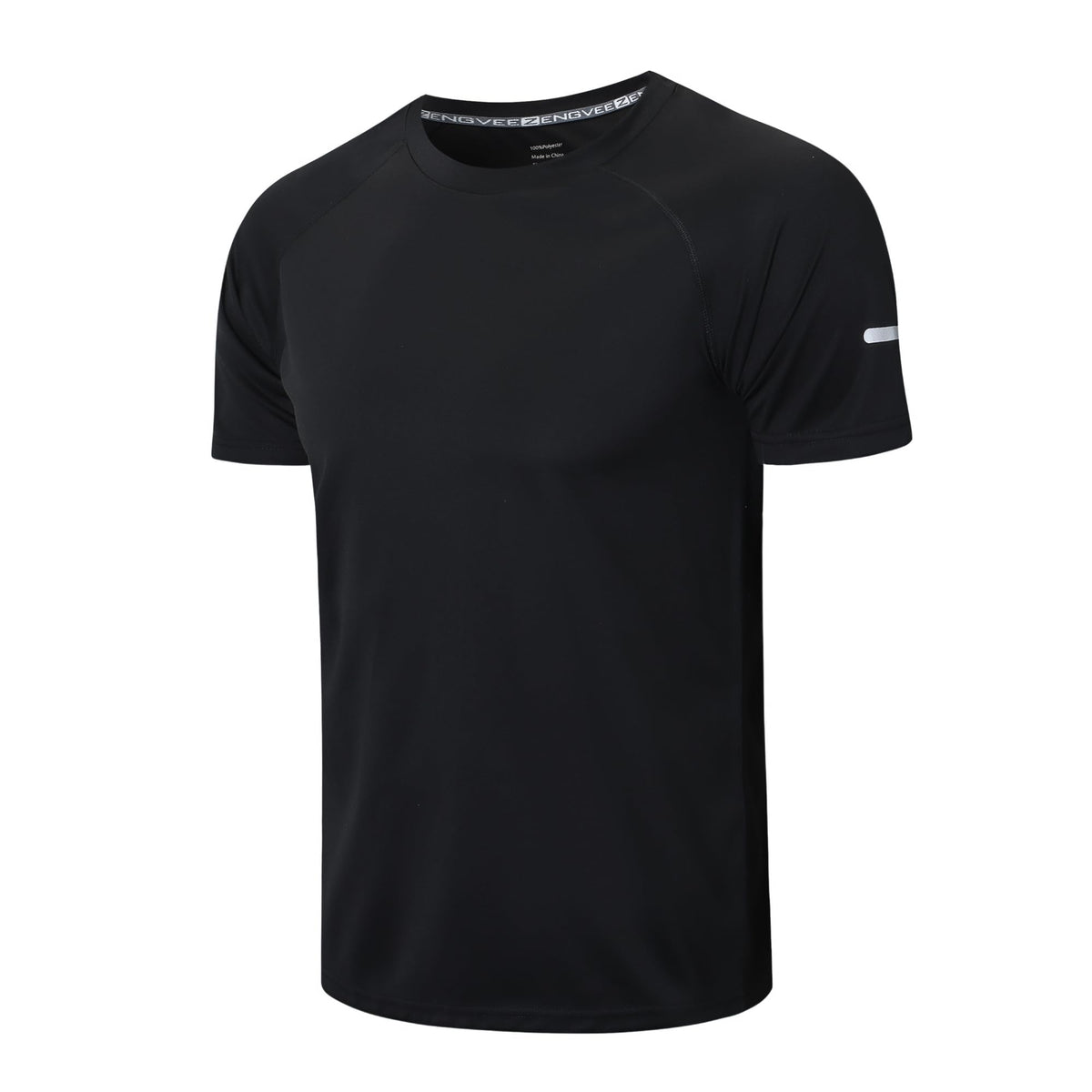 Gaiatiger 1/3 Pack Mens T-Shirts Quick Dry Short Sleeve Tops Running Shirts