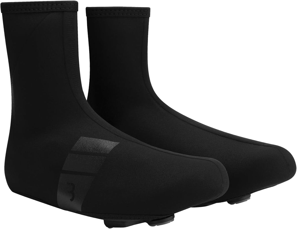 BBB Heavy Duty OSS Winter Cycle Over shoes reflective warm insulated - Black