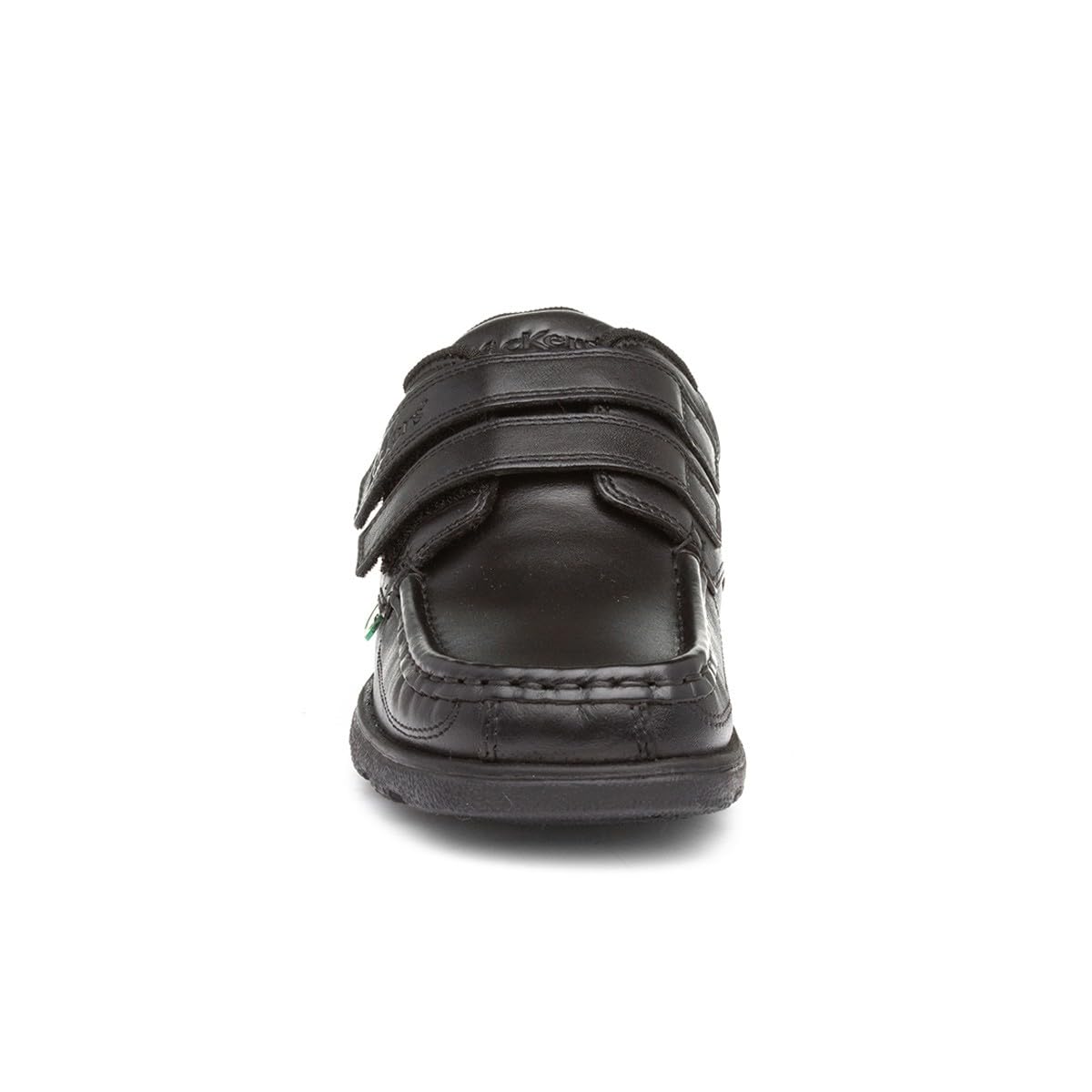 Kickers Fragma Boys Lace Up School Shoe in Black